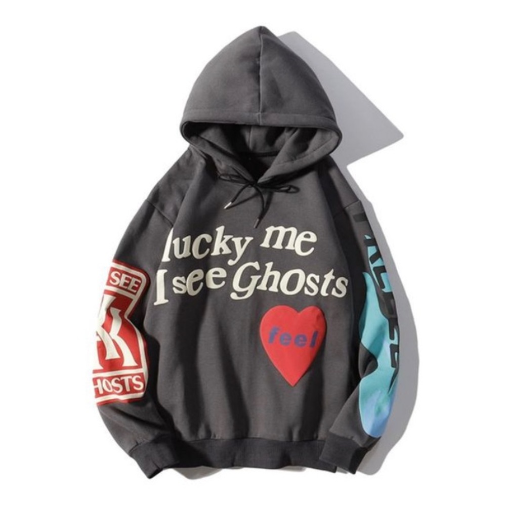 Kanye West “Lucky Me I See Ghosts” Hoodie